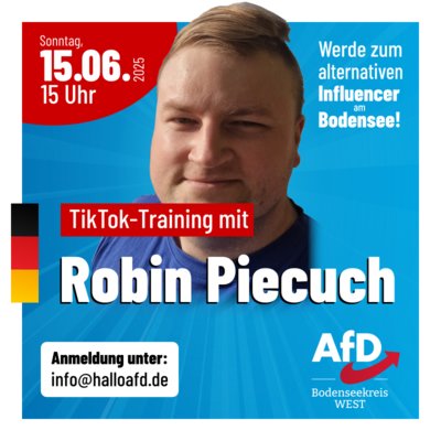 Event-Flyer TikTok-Training